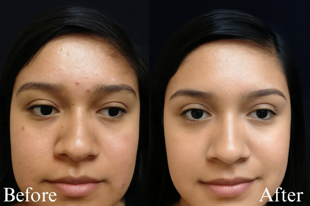 Before & After Mole Removal At OC MedDerm In Irvine, CA