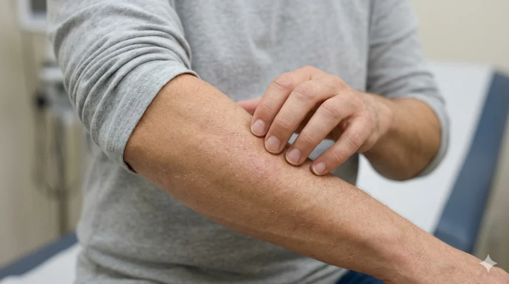 eczema itchy dry skin irritation symptoms