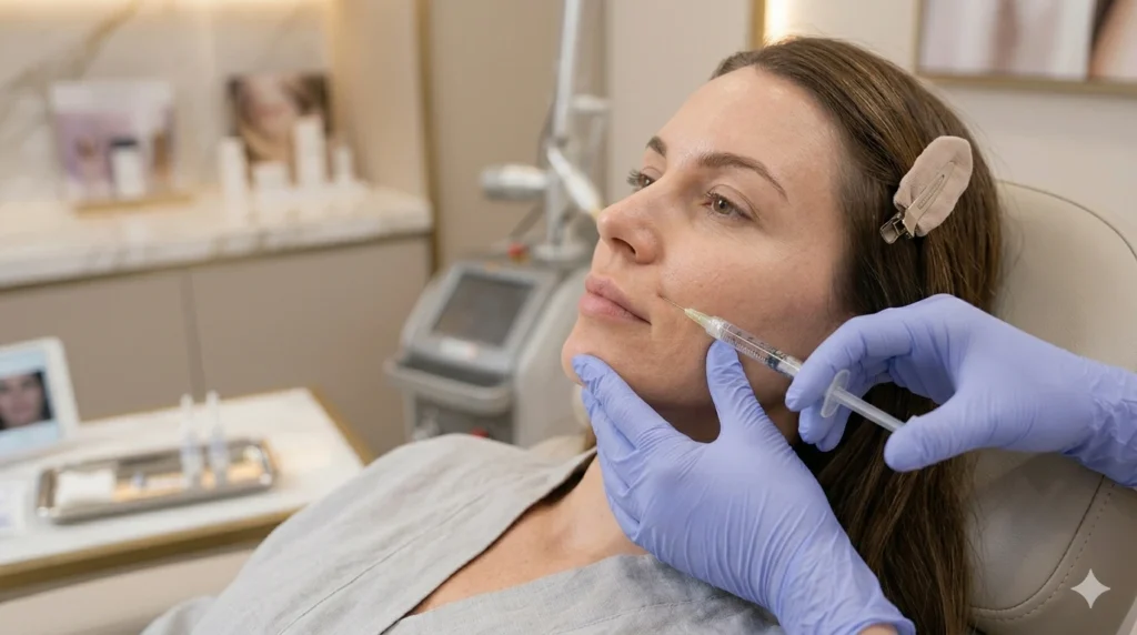 dermal fillers smile lines nasolabial folds Irvine CA