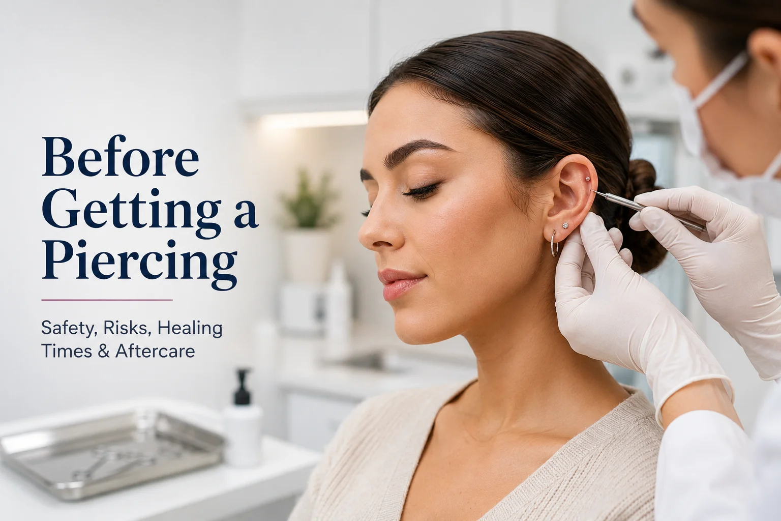 Face & Body Piercing: Before & After Care