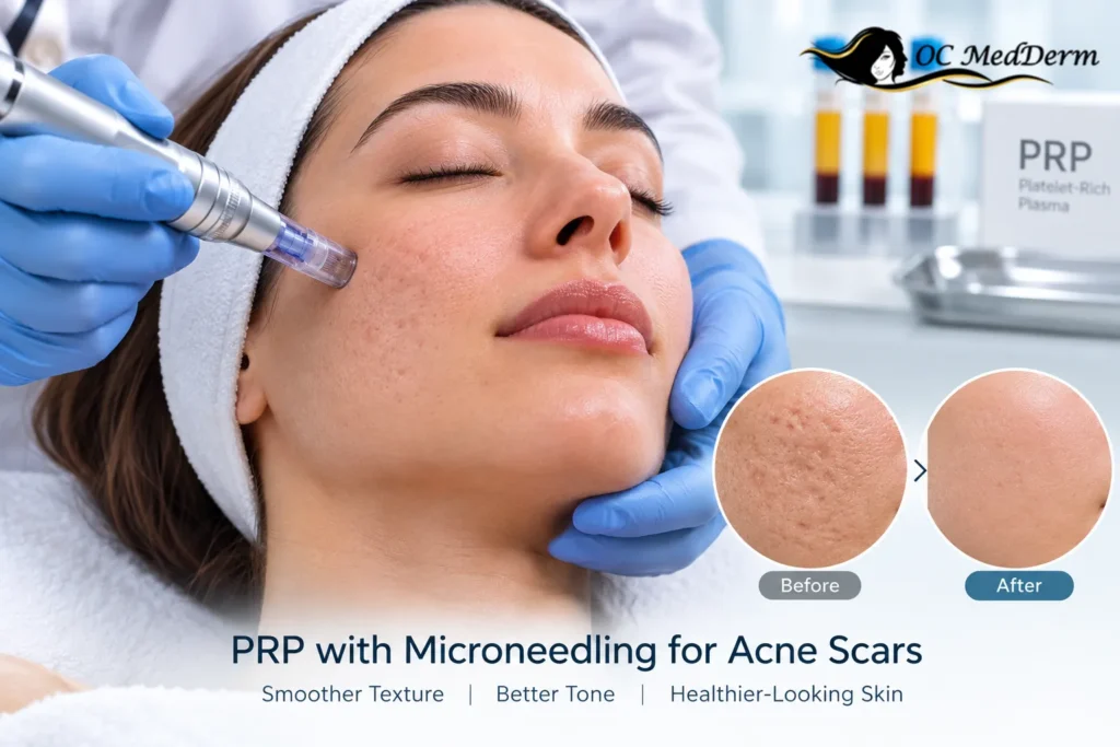PRP Microneedling for Acne Scars Irvine, CA