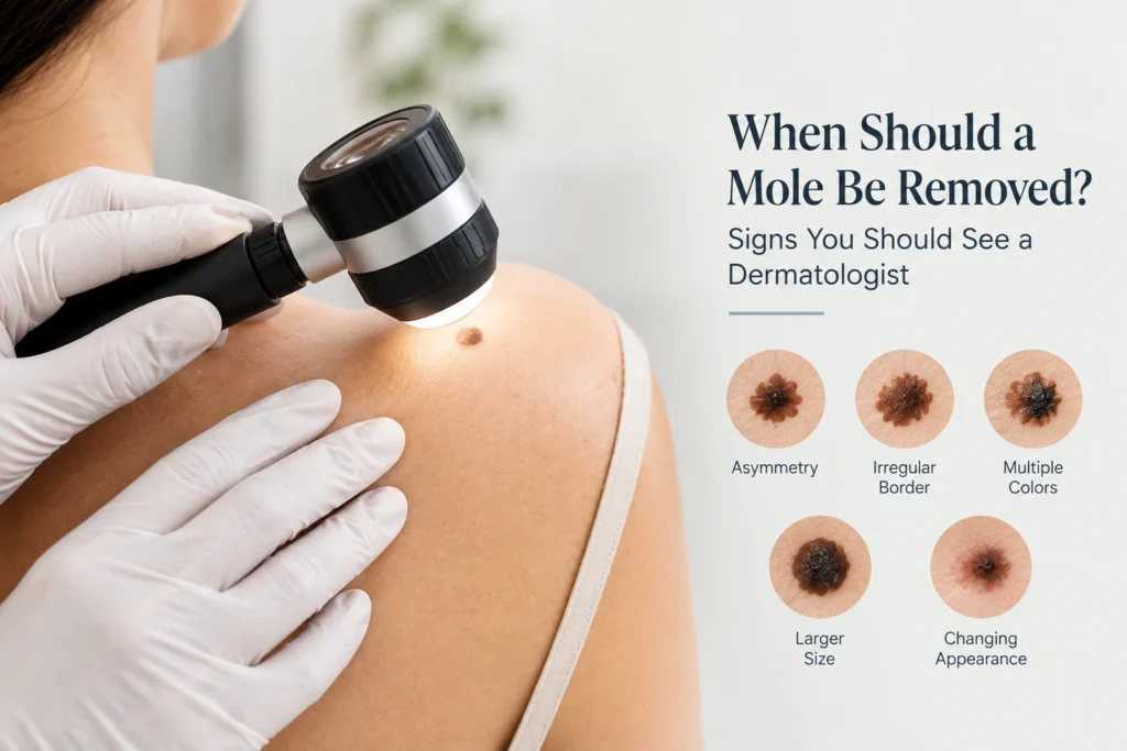 Dermatoscope Mole Check at OC MedDerm Irvine, CA