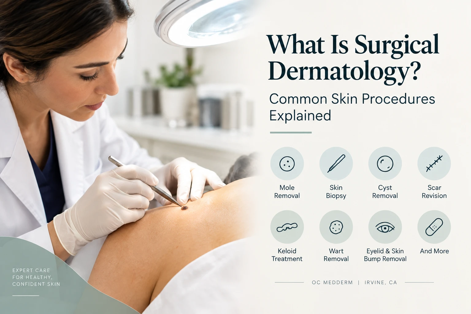 What Is Surgical Dermatology? Common Skin Procedures Explained